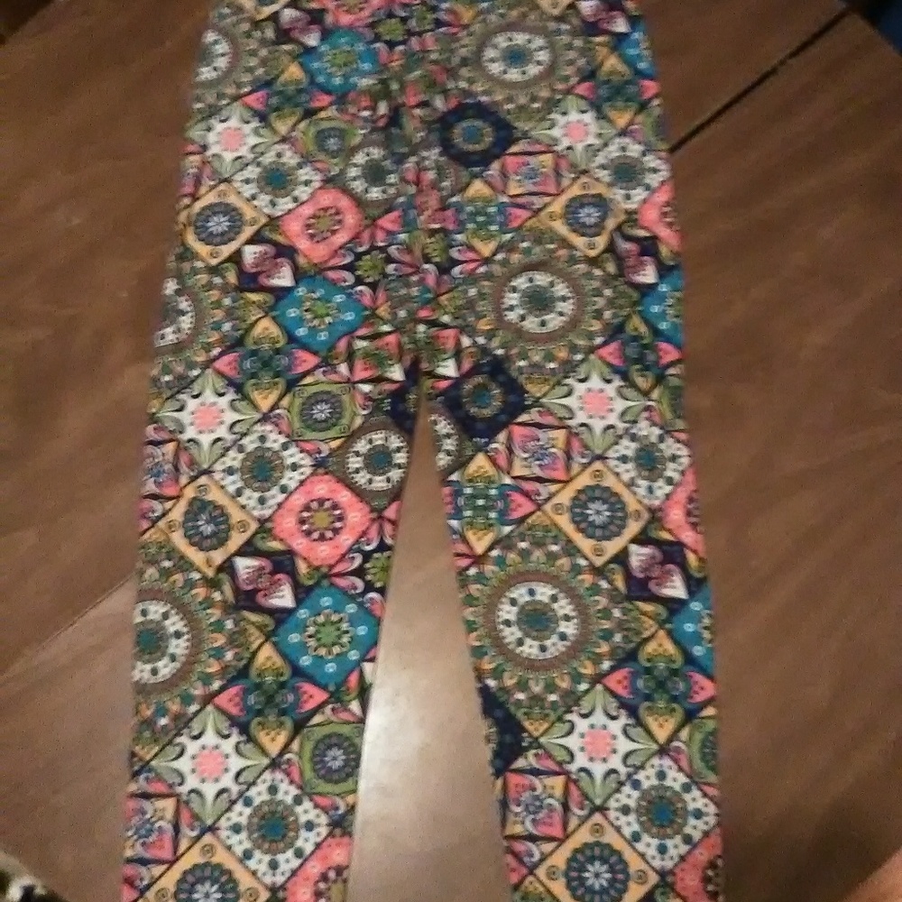Mulit colored leggings